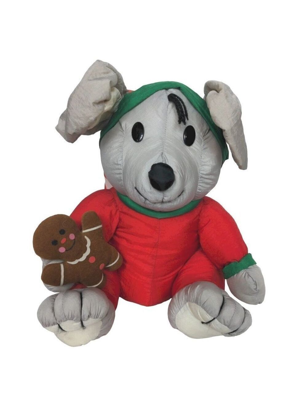 Plush Creations 1994 Christmas Mouse Gingerbread Man Plush 12 Inch